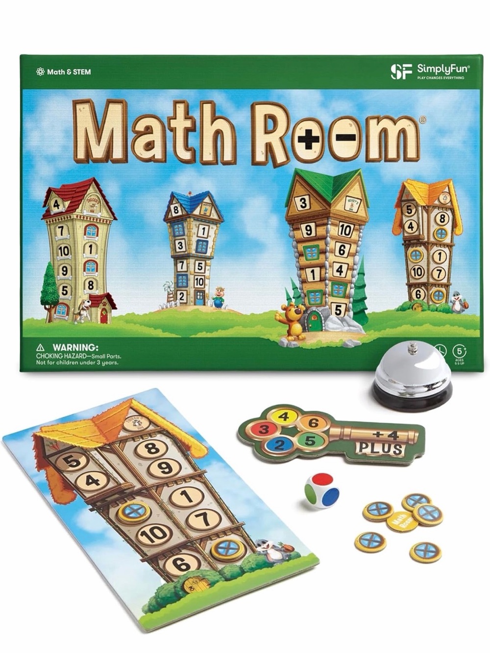 Kids Math Room Board Game